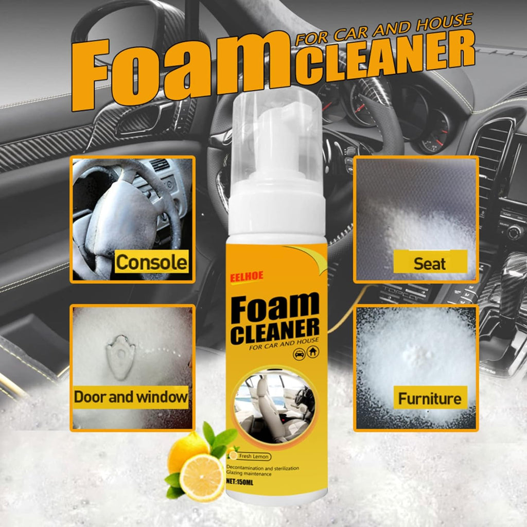 Instant Multi-Purpose Foam Cleaner Spray | Removes Tough Grease Instantly