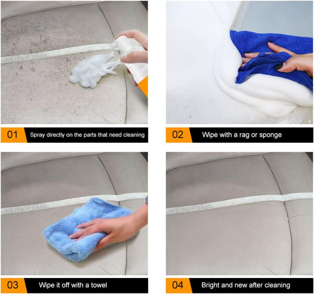 Instant Multi-Purpose Foam Cleaner Spray | Removes Tough Grease Instantly